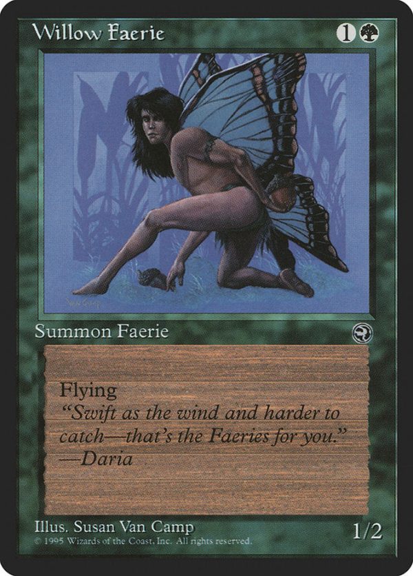 Willow Faerie (Daria Flavor Text) [Homelands] Discount