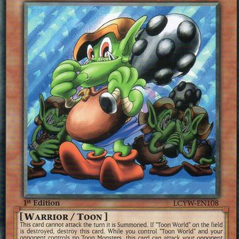 Toon Goblin Attack Force [LCYW-EN108] Rare For Sale