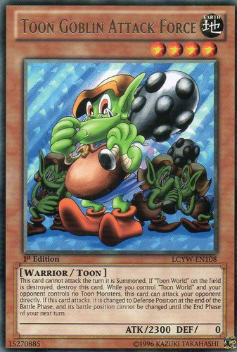 Toon Goblin Attack Force [LCYW-EN108] Rare For Sale