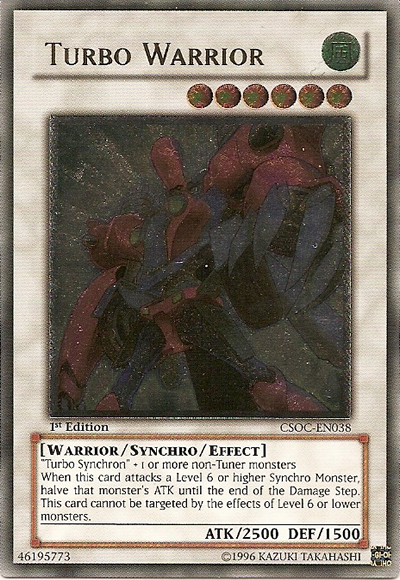 Turbo Warrior (UTR) [CSOC-EN038] Ultimate Rare Sale