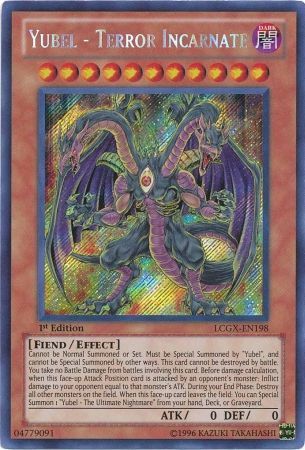 Yubel - Terror Incarnate [LCGX-EN198] Secret Rare Supply