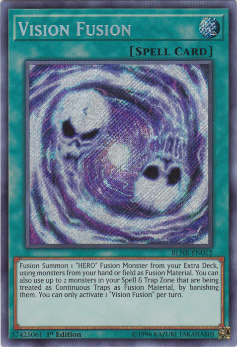 Vision Fusion [BLHR-EN012] Secret Rare For Discount