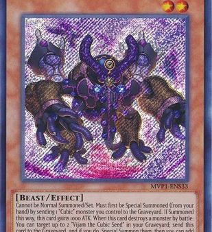 Dark Garnex the Cubic Beast [MVP1-ENS33] Secret Rare on Sale