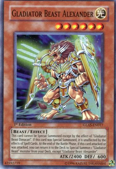 Gladiator Beast Alexander [GLAS-EN017] Super Rare For Discount