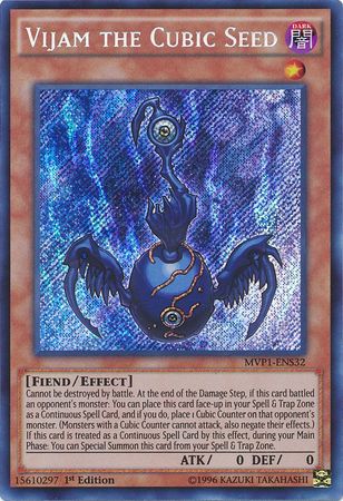 Vijam the Cubic Seed [MVP1-ENS32] Secret Rare Fashion