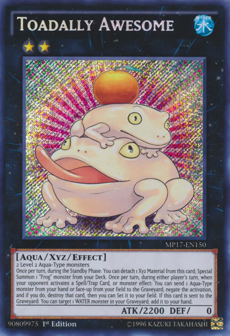 Toadally Awesome [MP17-EN150] Secret Rare For Discount