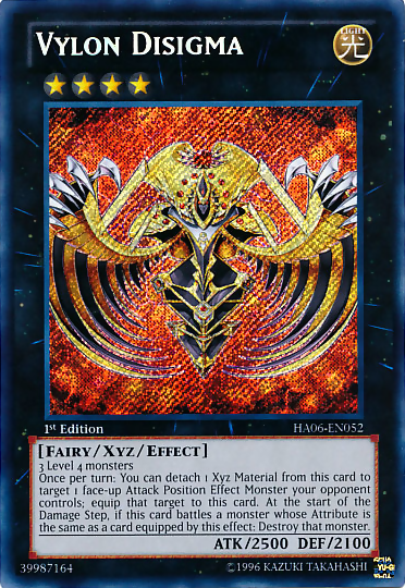 Vylon Disigma [HA06-EN052] Secret Rare Hot on Sale