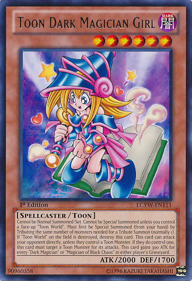 Toon Dark Magician Girl [LCYW-EN111] Rare Online now