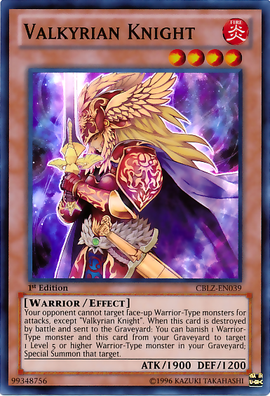 Valkyrian Knight [CBLZ-EN039] Super Rare Discount