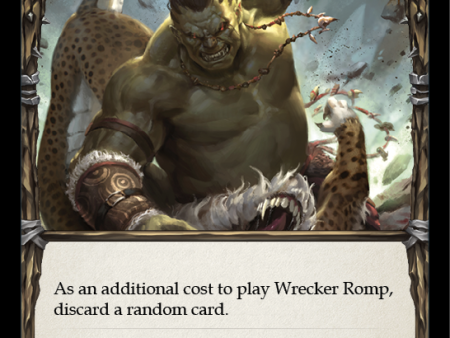 Wrecker Romp (Red) [RNR013-C] (Rhinar Hero Deck)  1st Edition Normal Online now