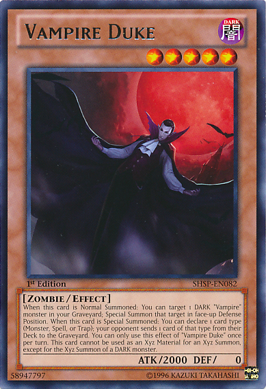 Vampire Duke [SHSP-EN082] Rare Discount