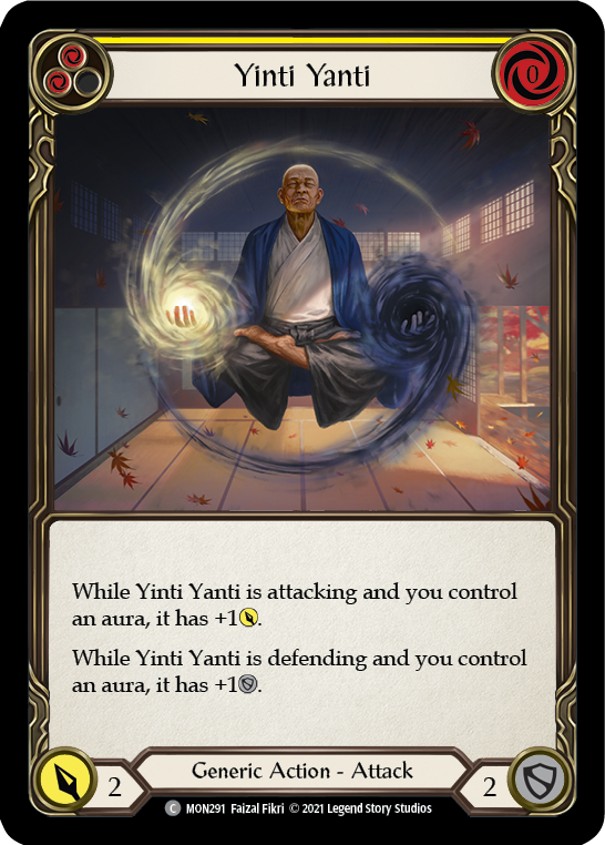 Yinti Yanti (Yellow) [MON291-RF] 1st Edition Rainbow Foil Online now