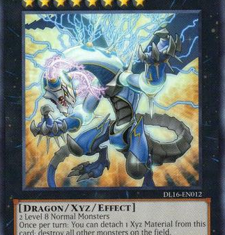 Thunder End Dragon (Blue) [DL16-EN012] Rare For Cheap