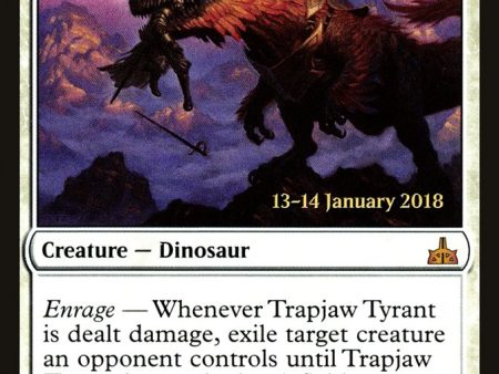 Trapjaw Tyrant [Rivals of Ixalan Prerelease Promos] Online