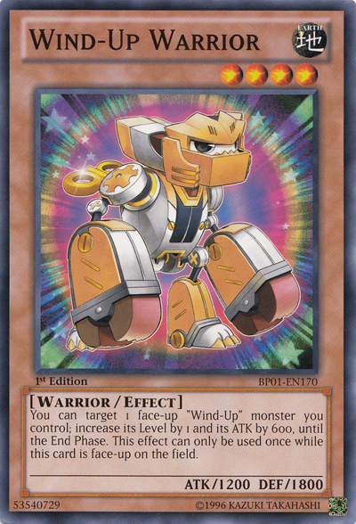 Wind-Up Warrior [BP01-EN170] Common Supply