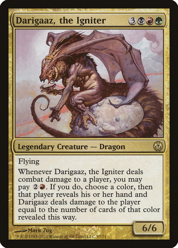 Darigaaz, the Igniter [Duel Decks: Phyrexia vs. the Coalition] Online Hot Sale